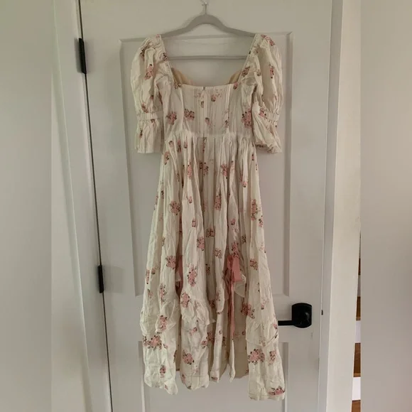 Lace Made floral dress size medium - Picture 6 of 8